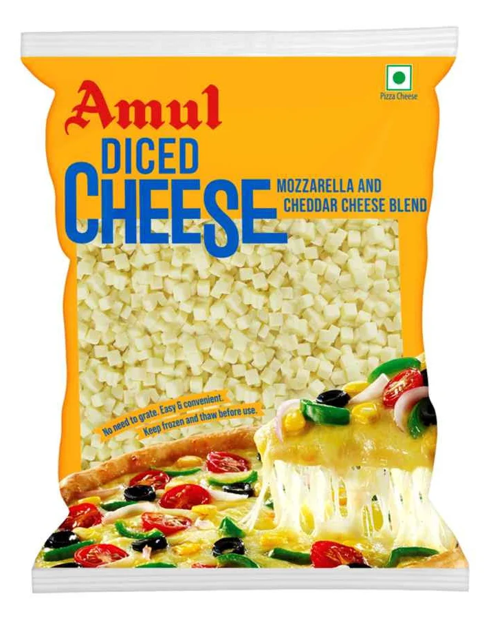 Amul Diced Cheese 200g